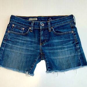 AG Jean Shorts The Tomboy Crop relaxed straight leg Size 26